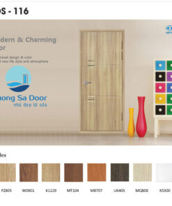 CỬA NHỰA ABS HÀN QUỐC MẪU KSD116