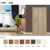CỬA NHỰA ABS HÀN QUỐC MẪU KSD116A