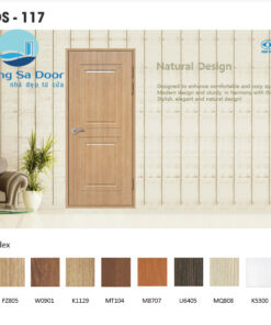 CỬA NHỰA ABS HÀN QUỐC MẪU KSD K117