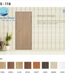 CỬA NHỰA ABS HÀN QUỐC MẪU KSD118