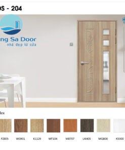 CỬA NHỰA ABS HÀN QUỐC MẪU KSD.K204