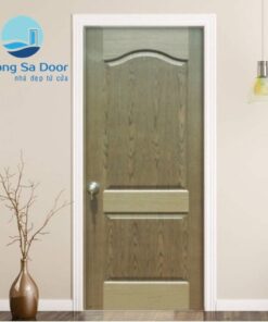 CỬA GỖ HDF VENEER MẪU 6 TS 3A- WANUT