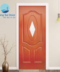 CỬA GỖ HDF VENEER MẪU TS 3G1 - Xoan Đào