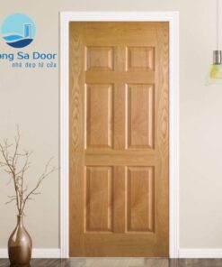 CỬA GỖ HDF VENEER MẪU TS 6A- Ash
