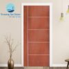 CỬA GỖ MDF VENEER TS P1R5 - XOAN ĐÀO