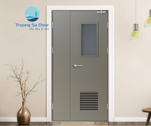 CỬA THÉP CHỐNG CHÁY MẪU TS TCC P2LG