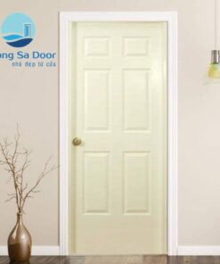 Cửa gô công nghiệp hdf - HDF 6A- C2 ( vàng kem)