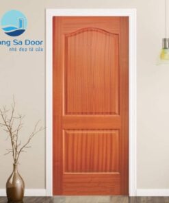 CỬA GỖ HDF VENEER MẪU 2A-SAPELE