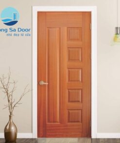 Giá cửa gỗ công nghiệp hdf veneer TS 6B - Sapele