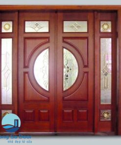 Cửa gỗ tự nhiên TS. M2
