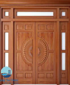 Cửa gỗ tự nhiên TS. M8